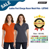 Sport-Tek® Ladies Posi Charge Racer Mesh Polo