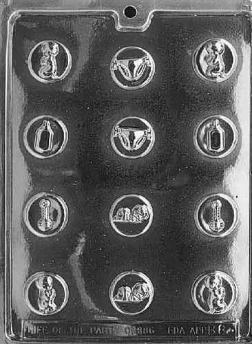Assorted Baby Mints Chocolate Mold
