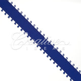 3/8" Double Face Picot Ribbon - 50 Yards (Royal Blue)
