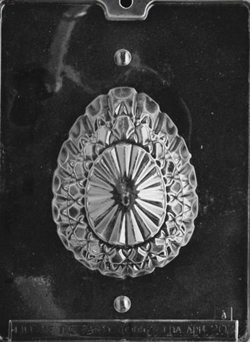 3D Crystal Egg Chocolate Mold - Top - LPE202A