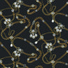 Printed Spandex Saphir Chain Fabric