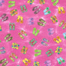 Printed Spandex Flip Flop Tropical