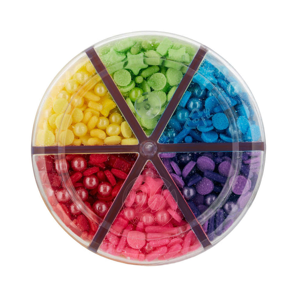 Wilton Rainbow Medley Sprinkles Mix, 6.56 oz.