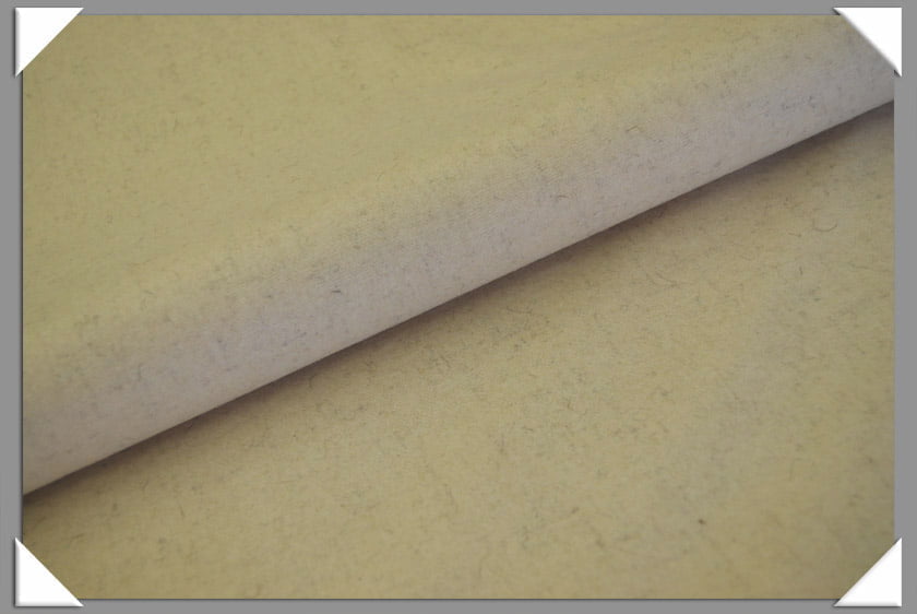 Tie Interfacing Wool Fabric - Natural, 58/60" Width