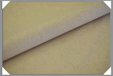 Tie Interfacing Wool Fabric - Natural, 58/60" Width