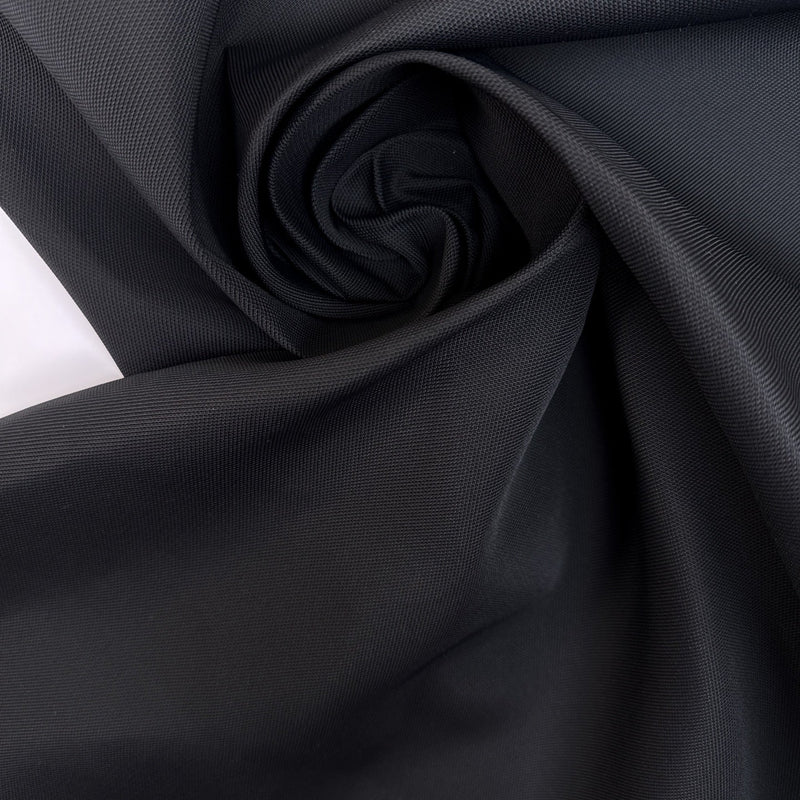 Black Polyamide Polyester Blend Twill