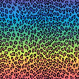 Printed Spandex Mini Leo Ombre Horiz