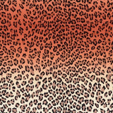 Printed Spandex Mini Leo Ombre Horiz