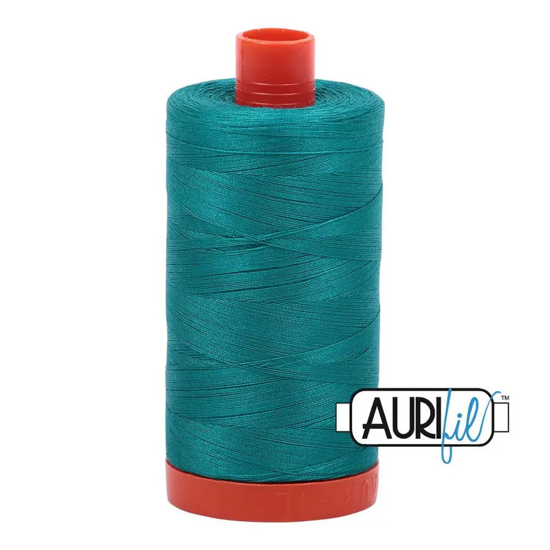 Aurifil Cotton 50wt Large Spool in Jade