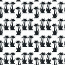 Printed Spandex Cat Xsmall