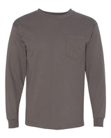 Bayside® USA-Made Long Sleeve Pocket T-Shirt