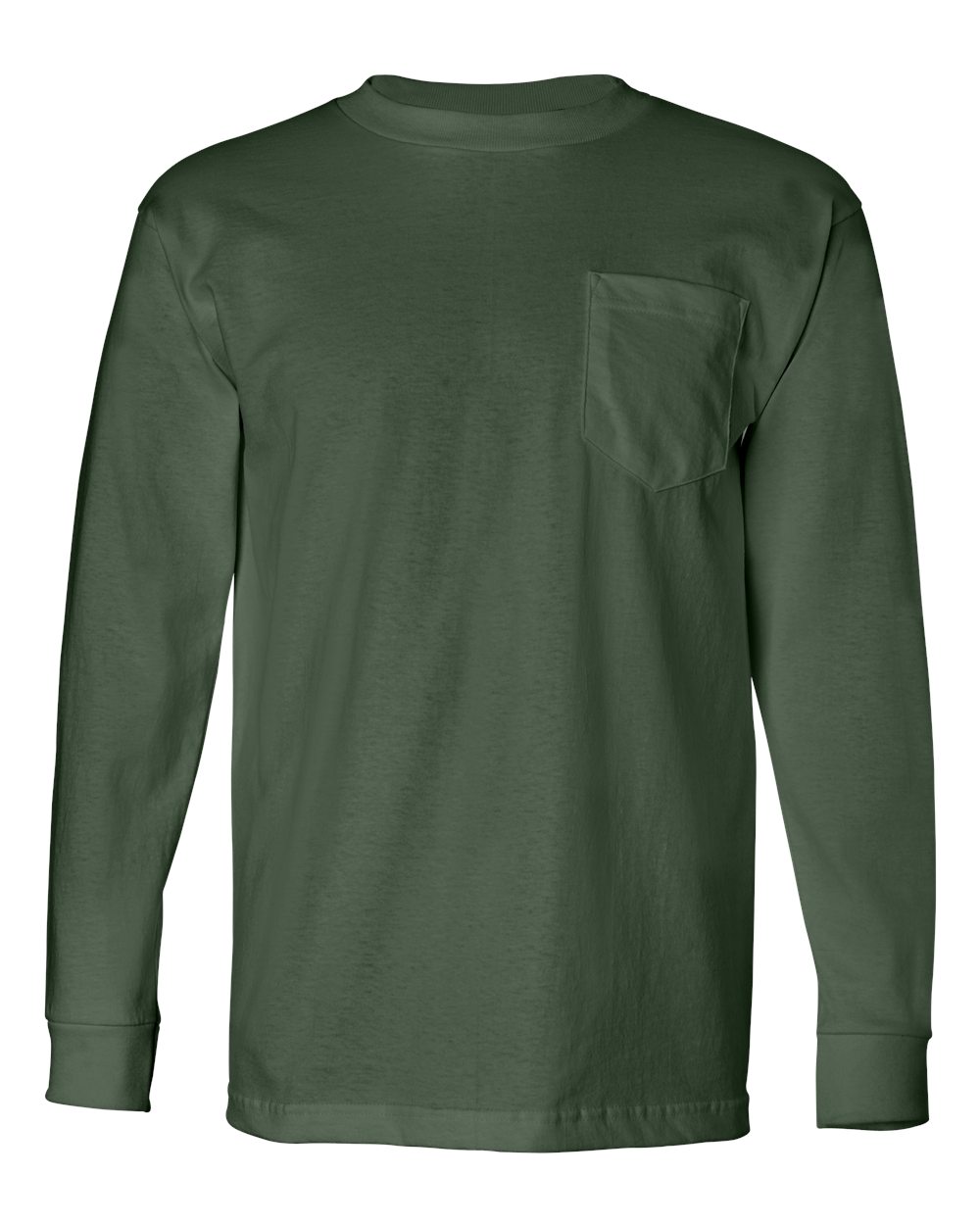 Bayside® USA-Made Long Sleeve Pocket T-Shirt