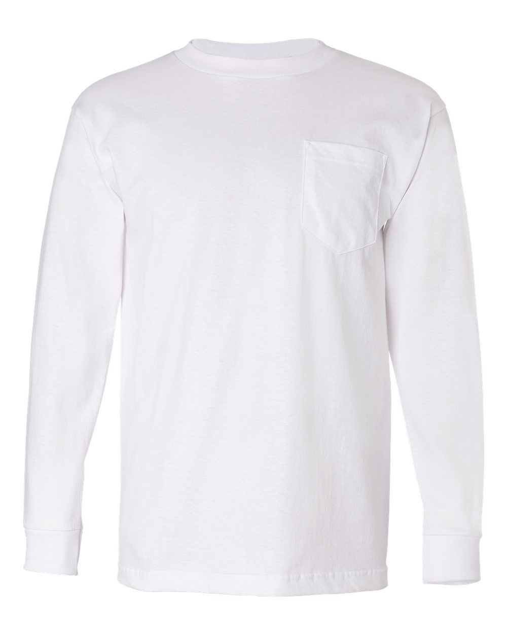 Bayside® USA-Made Long Sleeve Pocket T-Shirt