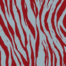 Printed Spandex Zebra Vertical Animal Stripe