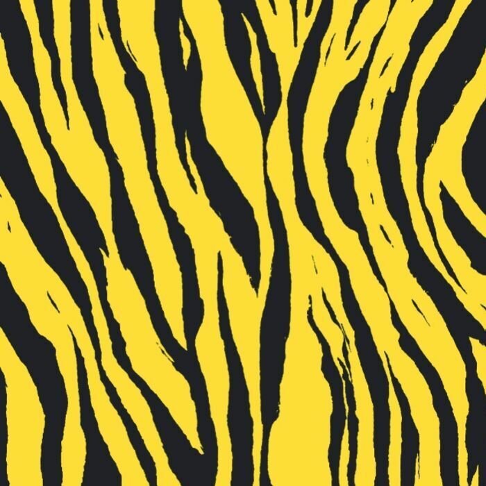 Printed Spandex Zebra Vertical Animal Stripe