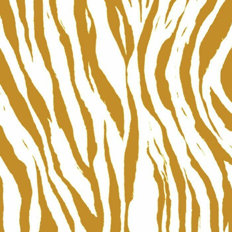 Printed Spandex Zebra Vertical Animal Stripe