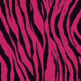 Printed Spandex Zebra Vertical Animal Stripe