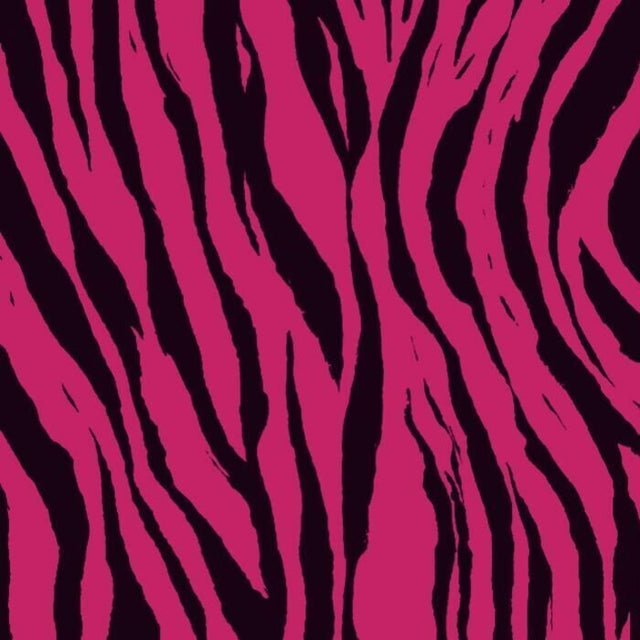 Printed Spandex Zebra Vertical Animal Stripe