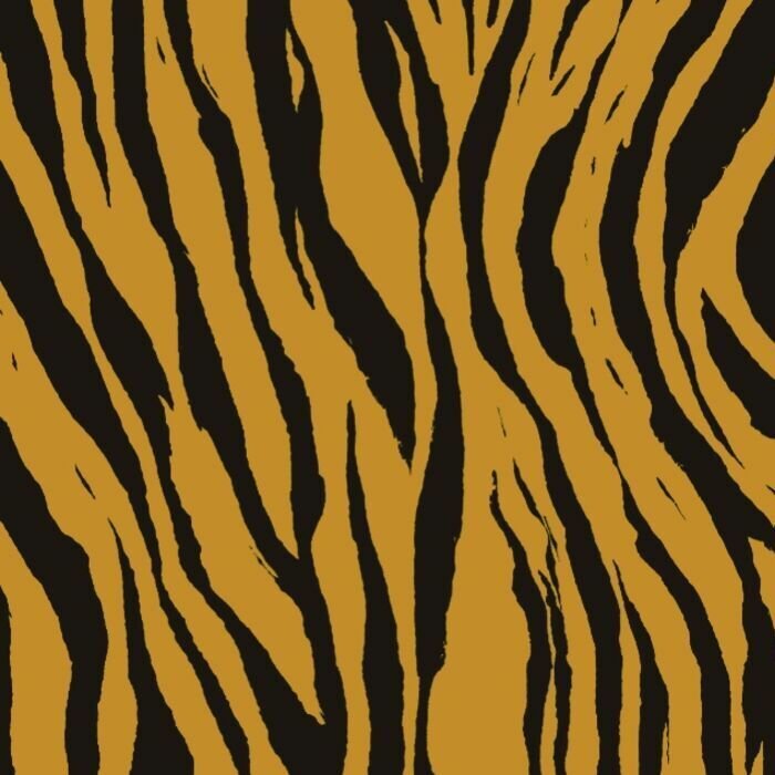 Printed Spandex Zebra Vertical Animal Stripe