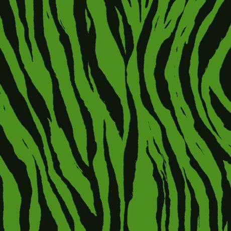 Printed Spandex Zebra Vertical Animal Stripe