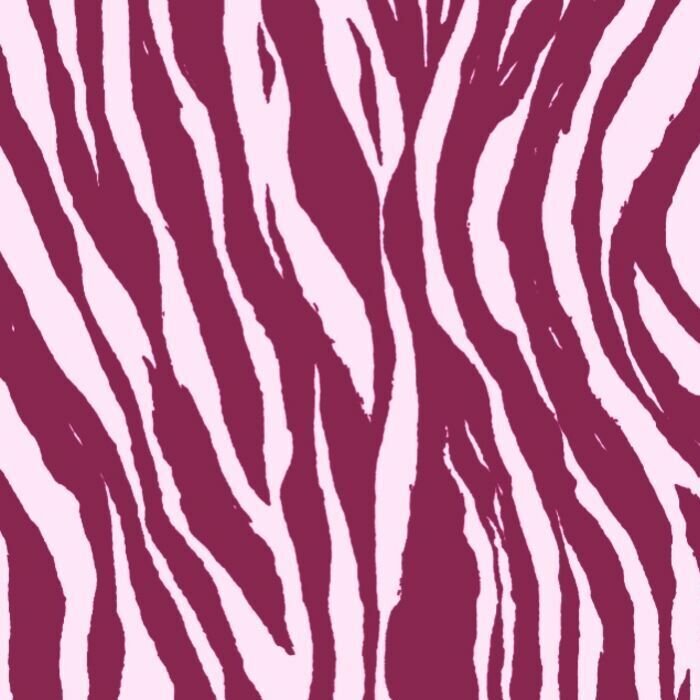 Printed Spandex Zebra Vertical Animal Stripe