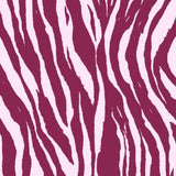 Printed Spandex Zebra Vertical Animal Stripe