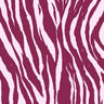 Printed Spandex Zebra Vertical Animal Stripe