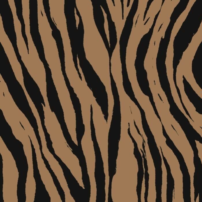 Printed Spandex Zebra Vertical Animal Stripe