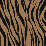 Printed Spandex Zebra Vertical Animal Stripe