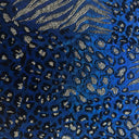 Nylon Spandex Safari Hologram Foil Fabric