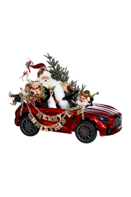 24" Santa's Hot Rod - Mark Roberts