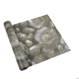 Cobblestone Disposable Plastic Tablecloth Roll 40" x 100 ft.