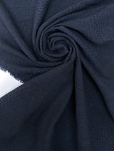 Rayon Blend Woven Geometric Blue