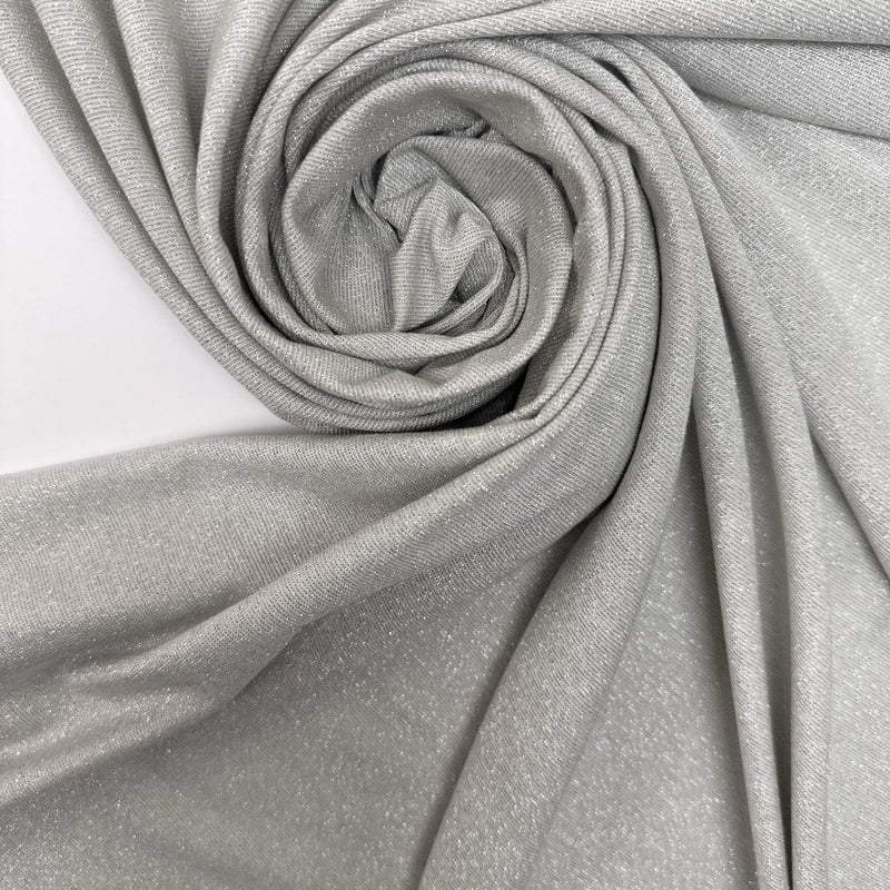 Viscose Lurex Knit Silver
