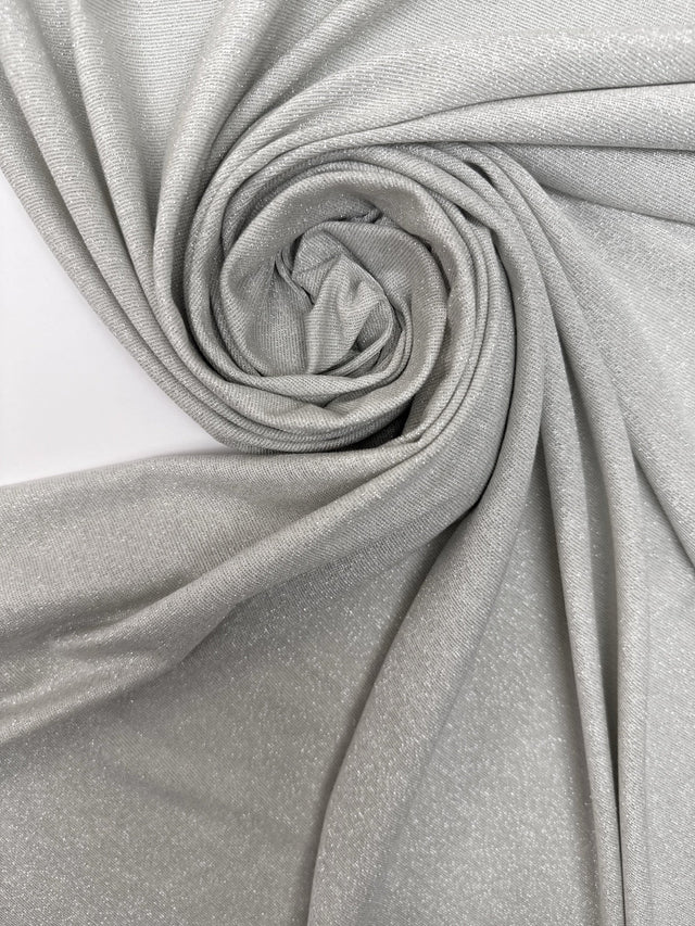 Viscose Lurex Knit Silver