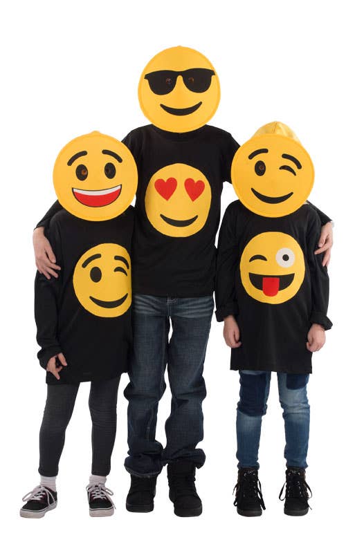 Face with Tongue Emoji T - Kids Costume