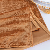 Velvet Table Runner 13x108 Copper