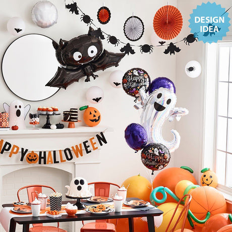 Black Bat Foil Balloon
