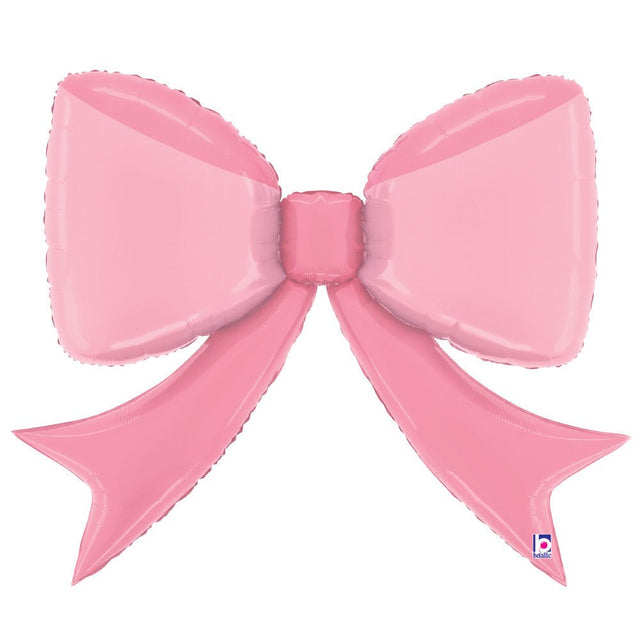 Foil Balloon Pretty Pink Bow