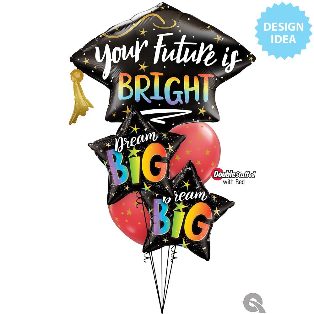 Grad Cap Foil Balloon