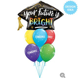 Grad Cap Foil Balloon