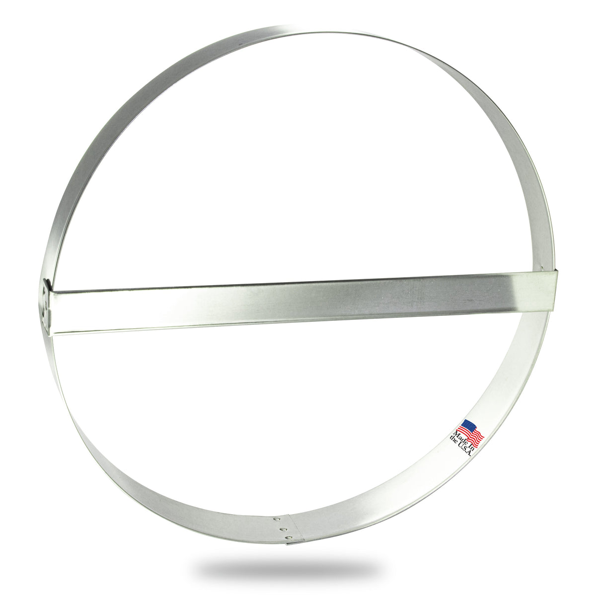 Extra Large Round Circle With Brace Cookie Cutter 8 in B1211
