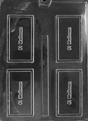 #1 Mailman Card Chocolate Mold - LPBC016