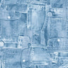 Printed Spandex Denim Look Stretch Fabric