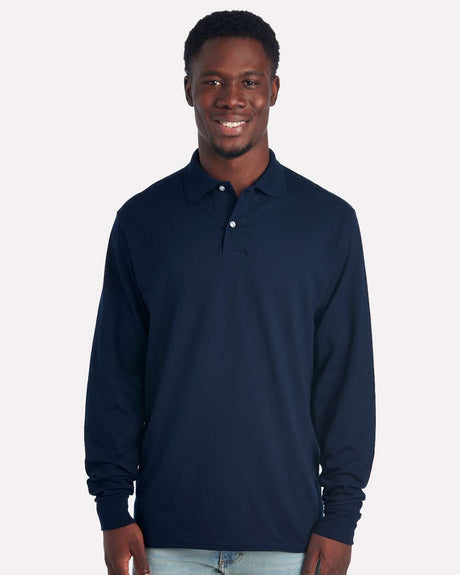 JERZEES® Men’s Dri-Power Long Sleeve Polo