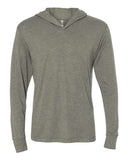 Next Level Unisex Triblend Hooded Long Sleeve Pullover T-Shirt