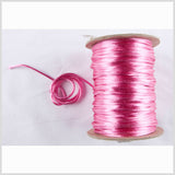 1mm Shocking Pink Rattail Cord