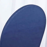 1 Piece Pewter Charcoal Embossed Vintage Spandex Banquet Chair Cover Elegant Stretch Fit