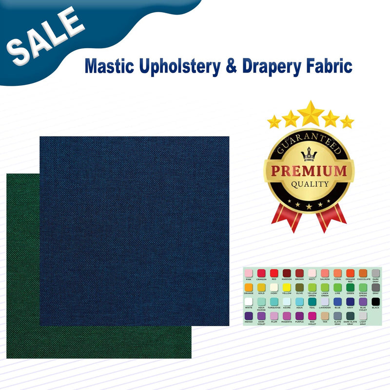 1 Yard Mastic Upholstery & Drapery Fabric Width 54"