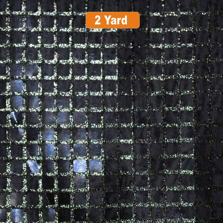 Square Sequins Fabric Quad Sequins Fabric 45" Wide Multiple Colors